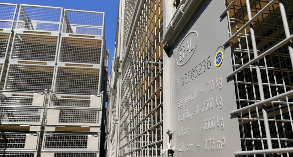 Gitterbox EPAL UIC 1240x835x970 mm